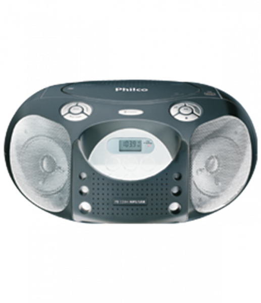 Radio Philco 4W Rms CD/MP3/WMA/USB PB120N