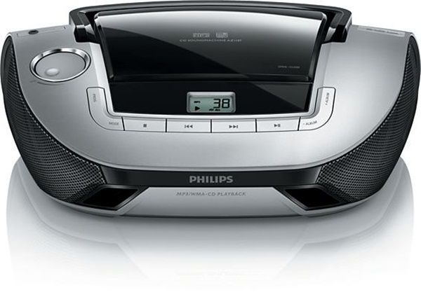 Radio Philips 2W Rms CD/MP3/AM/FM AZ1137